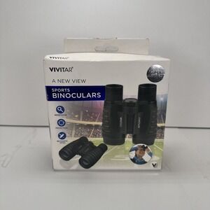 Vivitar Sports Binoculars With Carrying Case, Neck Strap And Cleaning Cloth *NEW